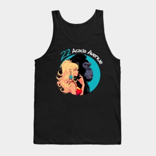 22 Acacia Avenue Iron Maiden monkey Tank Top